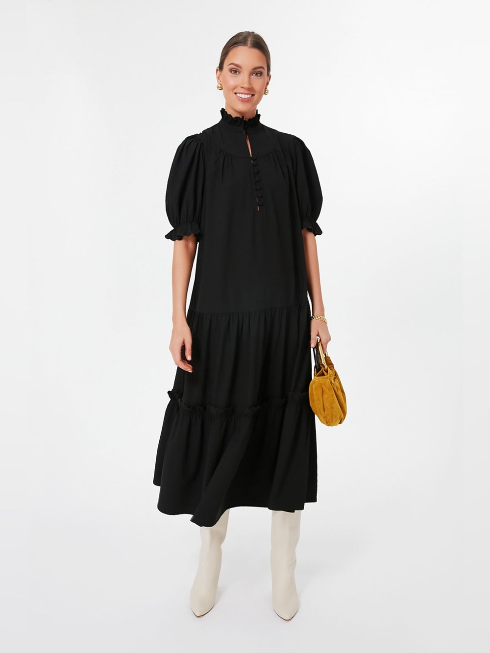 TUCKERNUCK Pomander Place Black Selena Dress